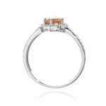 Inel Aur 14K cu Morganit 0.40 ct si Diamante Naturale 0.13 ct - Imagine 7