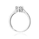 Inel Aur 14K cu Diamant Natural 0.25 ct - Imagine 7