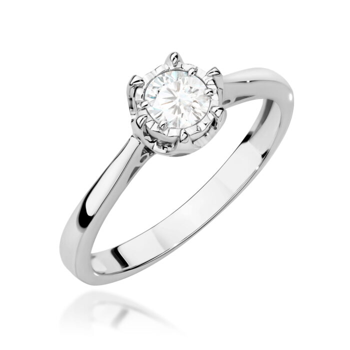 Inel Aur 14K W0605 Diamant Laborator 0.30ct - Imagine 9