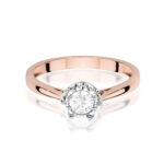 Inel Aur 14K W0605 Diamant Laborator 0.30ct - Imagine 6