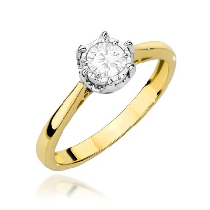 Inel Aur 14K W0605 Diamant Laborator 0.30ct