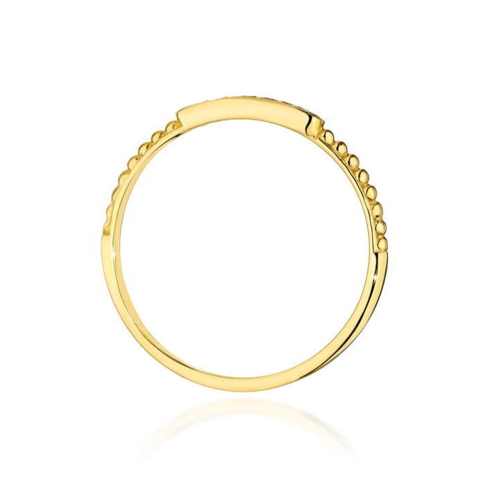 Inel Aur 14K W0606 Diamante 0.04ct - Imagine 3