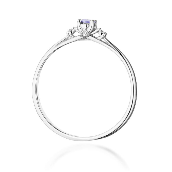 Inel Aur 14K W0614 Tanzanit 0.15ct - Imagine 11