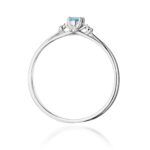 Inel Aur 14K W0614 Topaz 0.15ct - Imagine 11