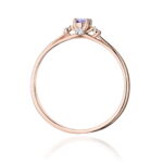 Inel Aur 14K W0614 Tanzanit 0.15ct - Imagine 7