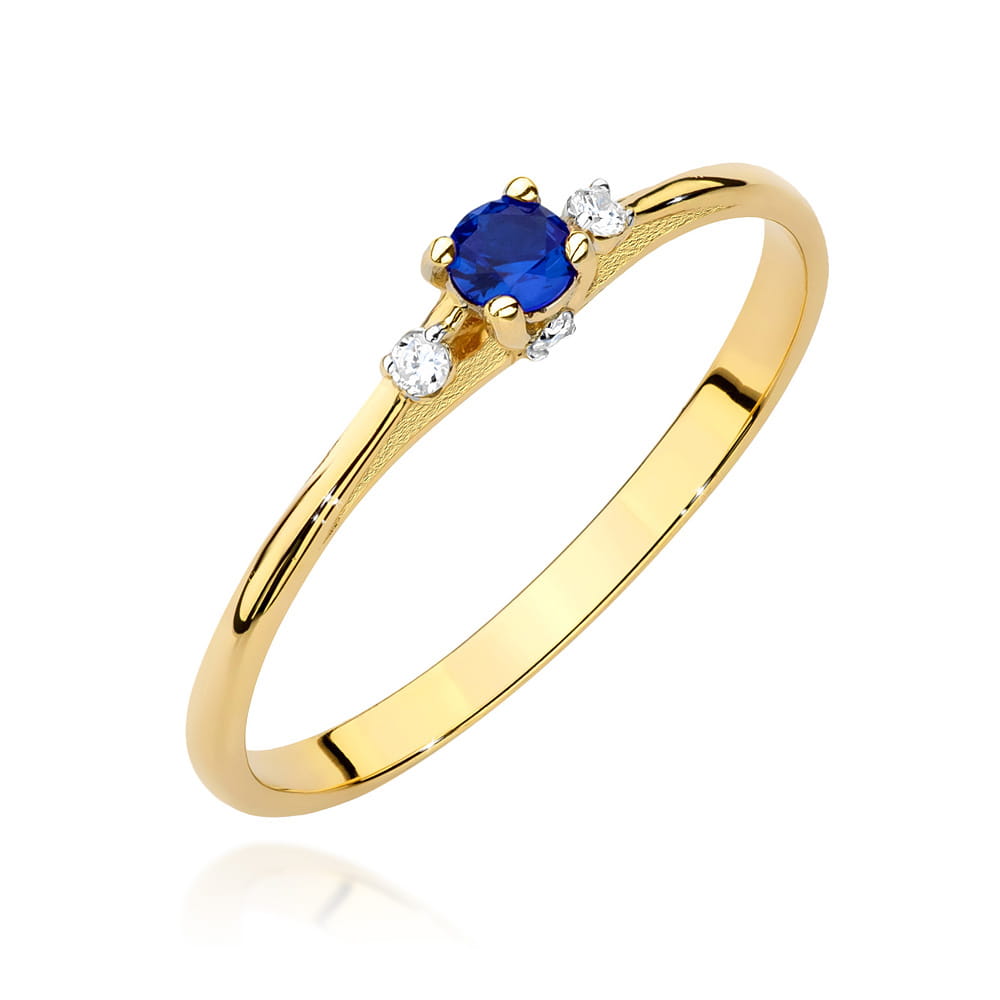 W0614.Z3.SAB_.01_1.jpg Inel Aur 14K W0614 Safir 0.15ct - Imagine 1