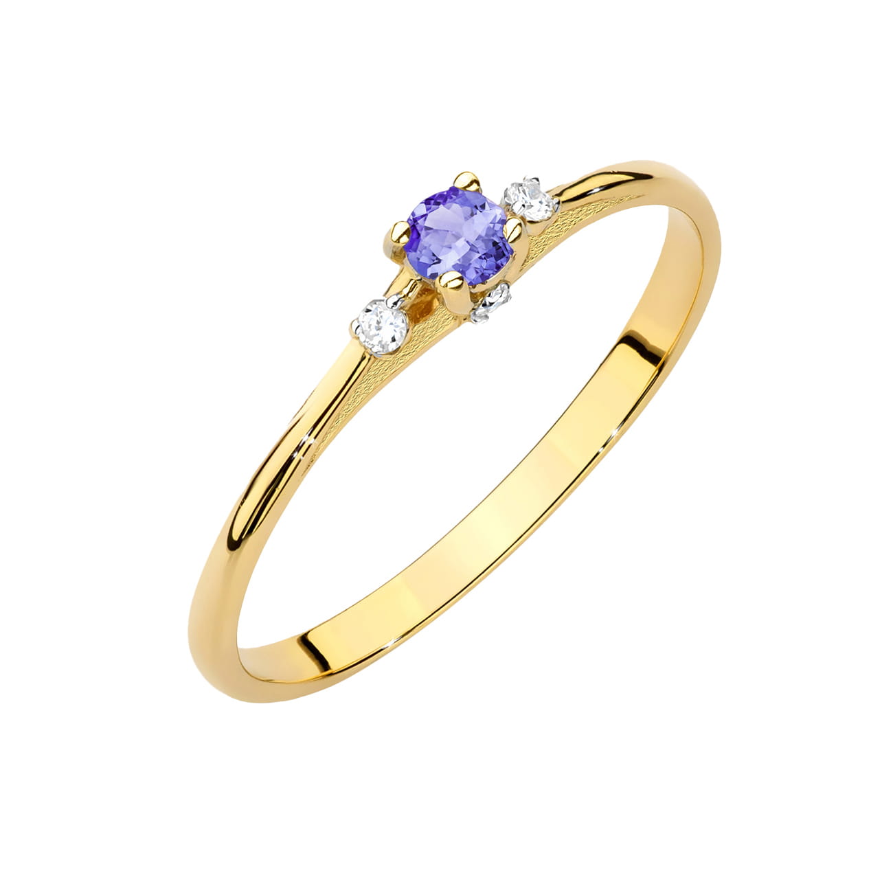 W0614.Z3.TAP_.01_1.jpg Inel Aur 14K W0614 Tanzanit 0.15ct - Imagine 1