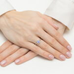 Inel Aur 14K W0616 Tanzanit 0.35ct - Imagine 8