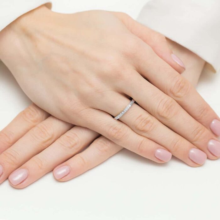 Inel Aur 14K W0619 Diamante 0.10ct - Imagine 12