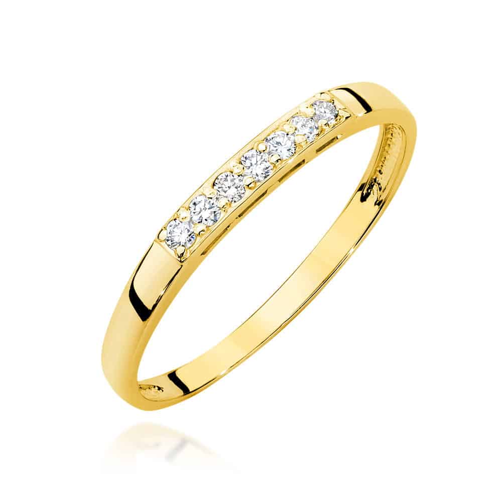 W0619.Z3.DIW_.01_1.jpg Inel Aur 14K W0619 Diamante 0.10ct - Imagine 1