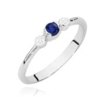 Inel Aur 14K W0620 Safir 0.15ct - Imagine 9