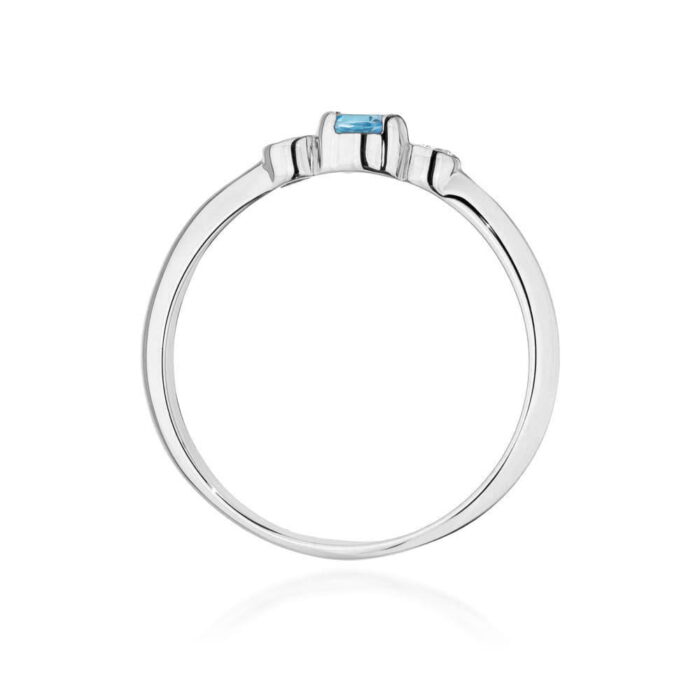 Inel Aur 14K W0620 Topaz 0.15ct - Imagine 11