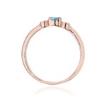 Inel Aur 14K W0620 Topaz 0.15ct - Imagine 7