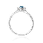 Inel Aur 14K W0622 Topaz London Blue 0.50ct - Imagine 11