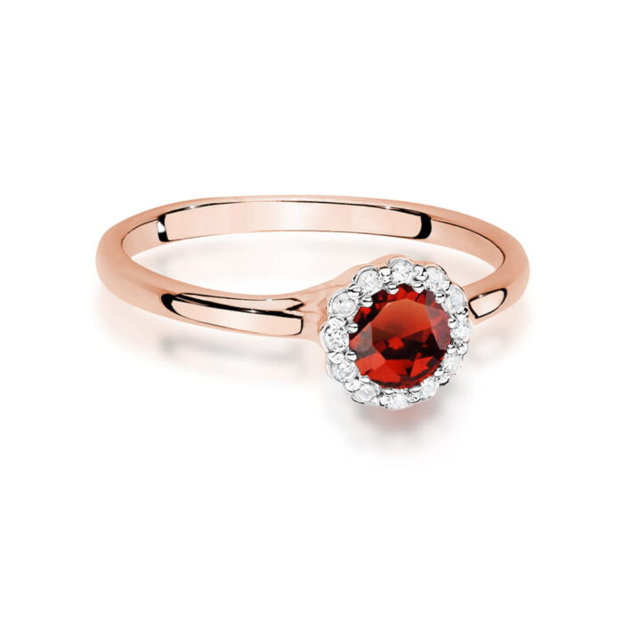 Inel Aur 14K W0622 Rubin 0.60ct - Imagine 6