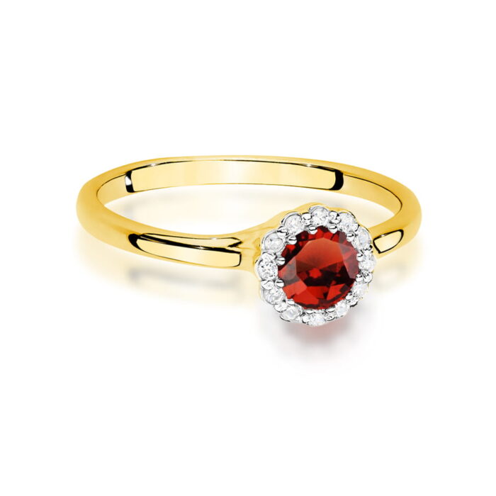 Inel Aur 14K W0622 Rubin 0.60ct - Imagine 2