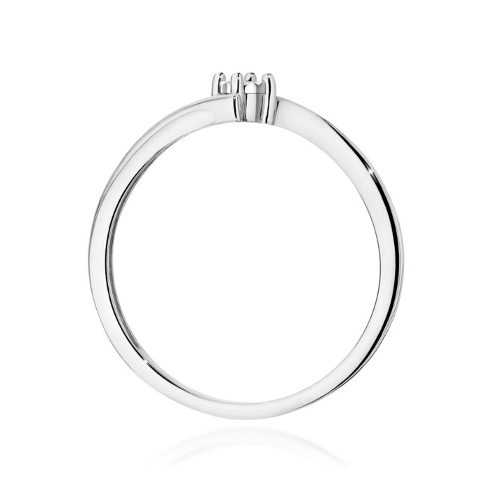 Inel Aur 14K W0631 Diamant 0.01ct - Imagine 11