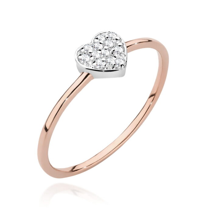 Inel Aur 14K W0641 Diamante 0.10ct - Imagine 5