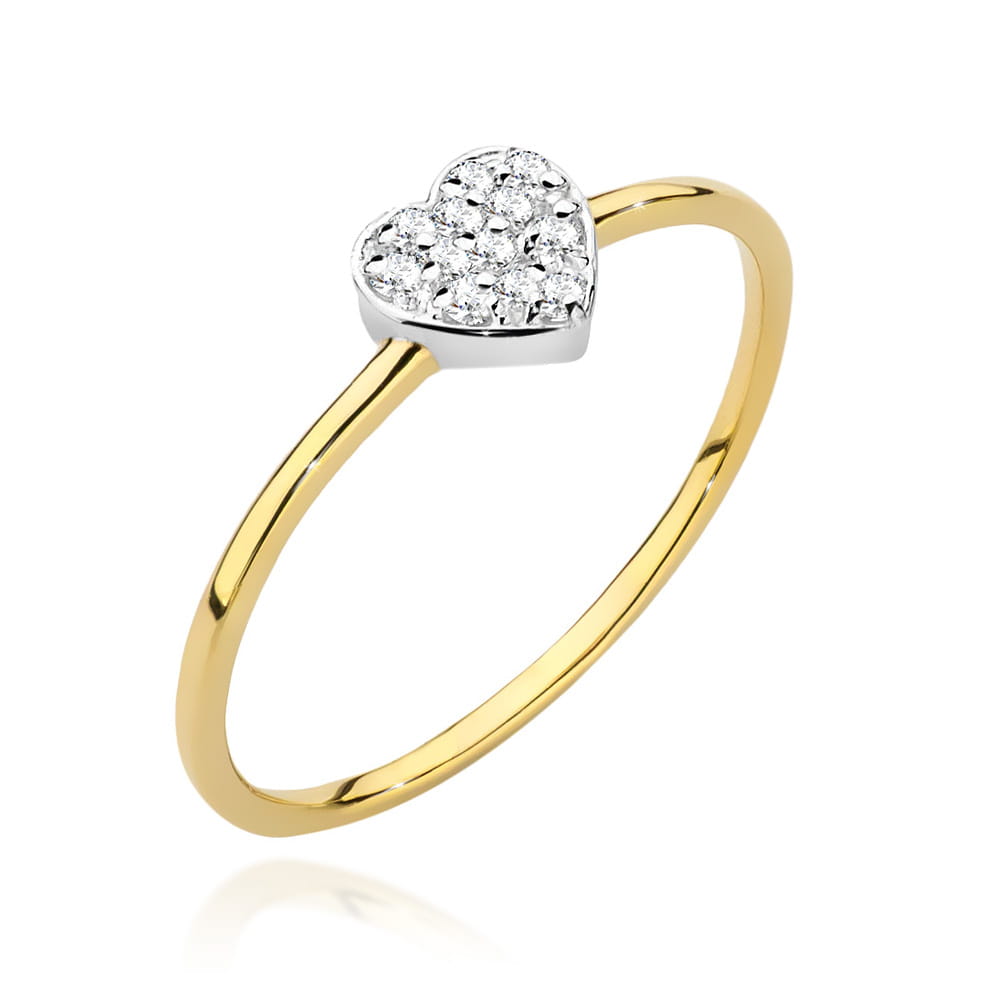 W0641.Z3.DIW_.01_1.jpg Inel Aur 14K W0641 Diamante 0.10ct - Imagine 1