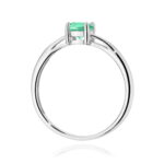 Inel Aur 14K W0656 Smarald 0.50ct - Imagine 11