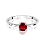Inel Aur 14K W0656 Granat 0.60ct - Imagine 10