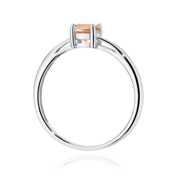 Inel Aur 14K W0656 Morganit 0.40ct - Imagine 11