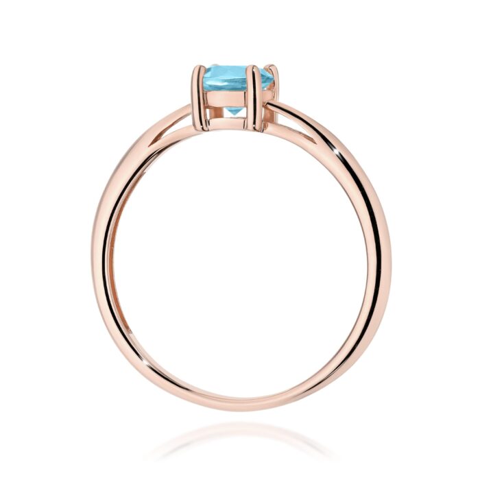 Inel Aur 14K W0656 Topaz 0.50ct - Imagine 7