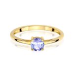 Inel Aur 14K W0656 Tanzanit 0.50ct - Imagine 2