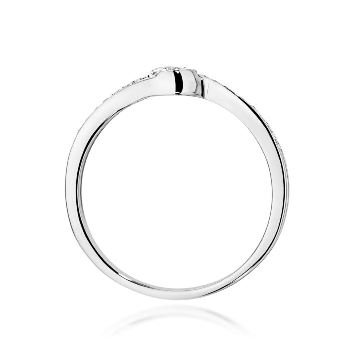 Inel Aur 14K W0658 Diamant 0.08ct - Imagine 11