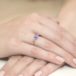Inel Aur 14K cu Tanzanit 0.50 ct - Imagine 10