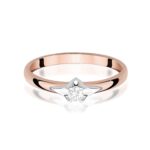 Inel Aur 14K W0666 Diamant 0.15ct - Imagine 6