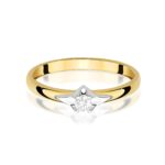 Inel Aur 14K W0666 Diamant 0.15ct - Imagine 2