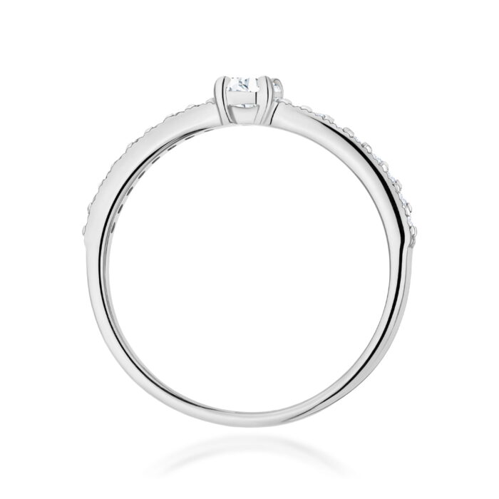 Inel Aur 14K W0671 Diamante 0.25ct - Imagine 11