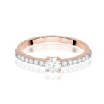 Inel Aur 14K W0671 Diamante 0.25ct - Imagine 6