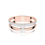 Inel Aur 14K W0674 Diamante 0.24ct - Imagine 6