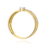 Inel Aur 14K W0674 Diamante 0.24ct - Imagine 3
