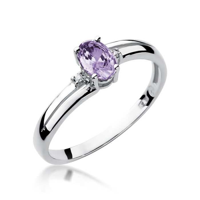 Inel Aur 14k cu Tanzanit 0.40 ct - Imagine 9