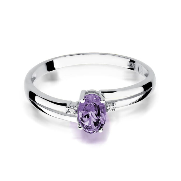 Inel Aur 14k cu Tanzanit 0.40 ct - Imagine 10