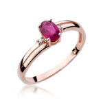 Inel Aur 14k cu Rubin 0.60 ct - Imagine 8