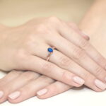 Inel Aur 14k cu Safir 0.70 ct - Imagine 11