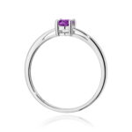 Inel Aur 14K W0685 Ametist 0.40ct - Imagine 11
