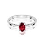 Inel Aur 14K W0685 Granat 0.50ct - Imagine 10