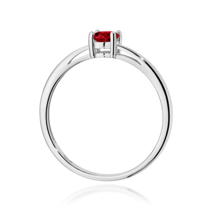Inel Aur 14K W0685 Granat 0.50ct - Imagine 11