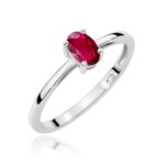Inel Aur 14K W0685 Rubin 0.60ct - Imagine 9