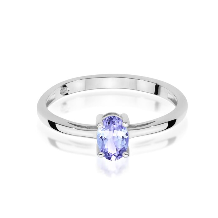 Inel Aur 14K W0685 Tanzanit 0.40ct - Imagine 10