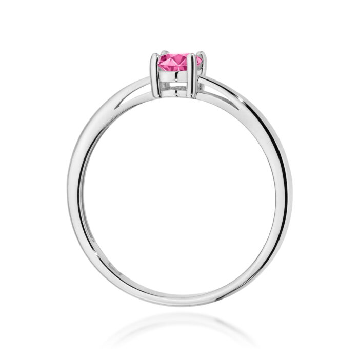 Inel Aur 14K W0685 Topaz Roz 0.50ct - Imagine 11