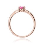 Inel Aur 14K W0685 Topaz Roz 0.50ct - Imagine 7