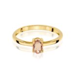 Inel Aur 14K W0685 Morganit 0.40ct - Imagine 2