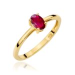 Inel Aur 14K W0685 Rubin 0.60ct