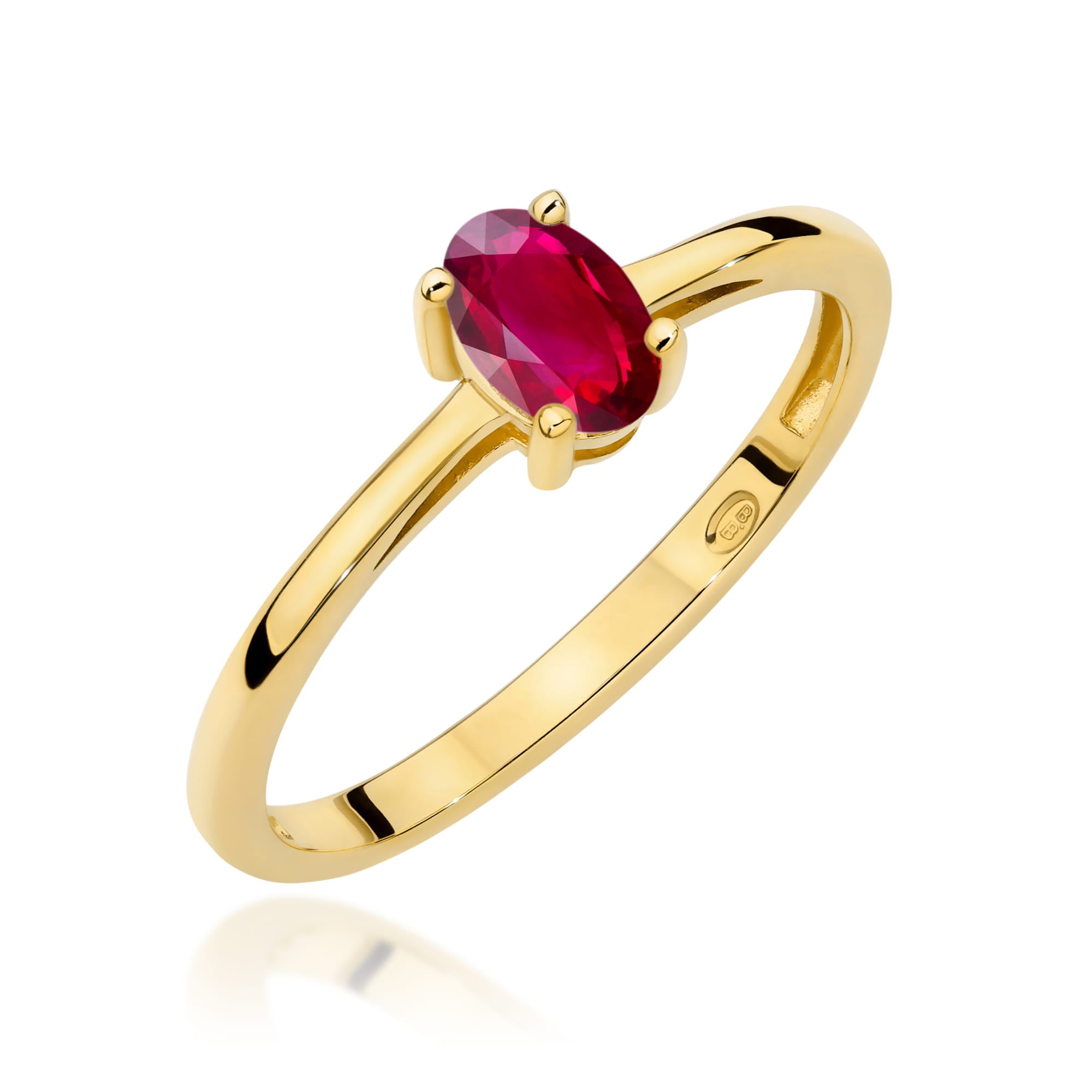W0685.Z3.RUR_.01_1.jpg Inel Aur 14K W0685 Rubin 0.60ct - Imagine 1